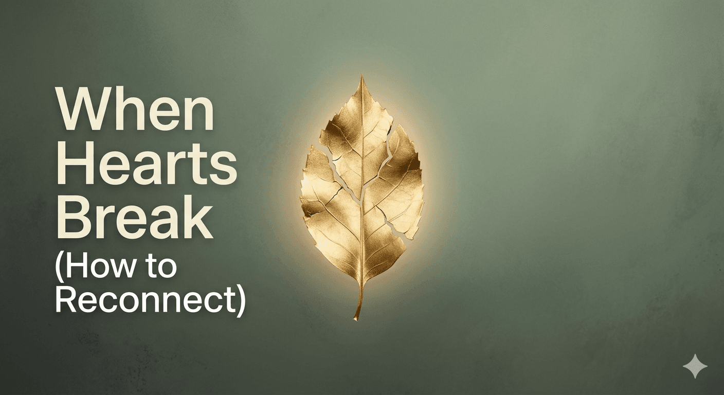 When Hearts Break: How to Reconnect with Allah > “Sometimes people break your heart to make space for Allah to enter.