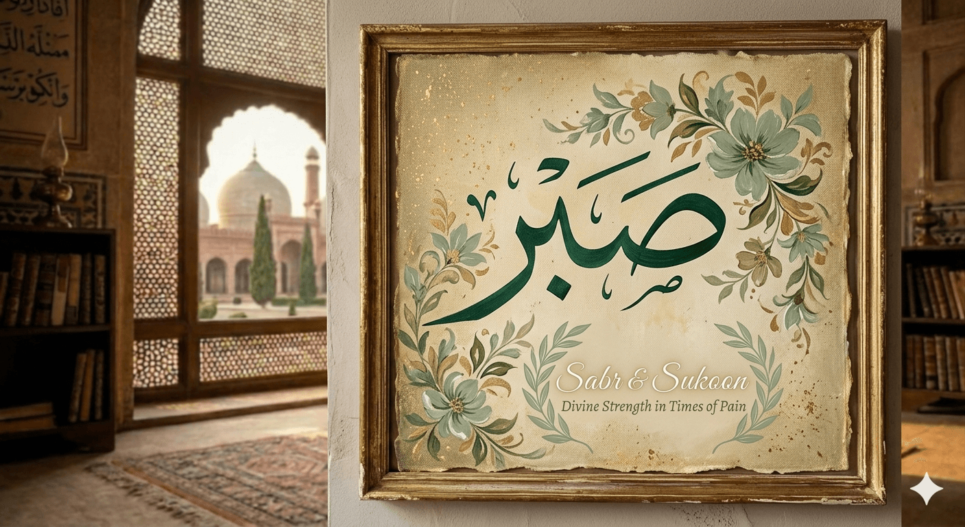 Sabr – A Divine Strength in Times of Pain